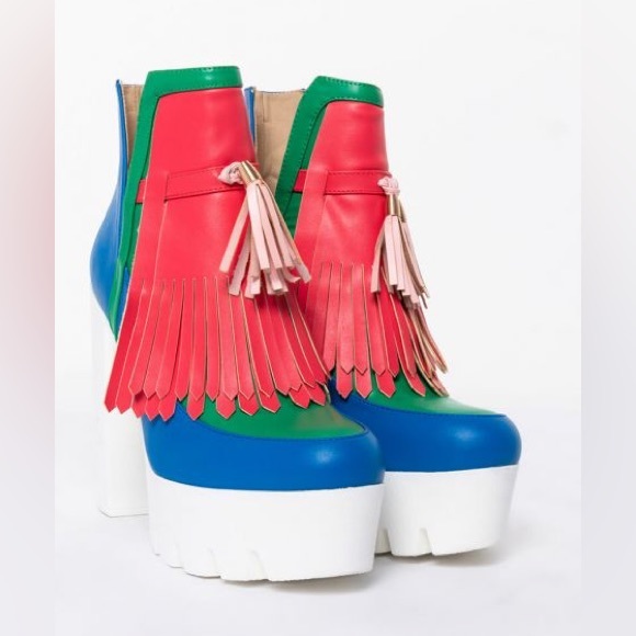 Azalea Wang Chelsea Ultra Platform Mary Jane Booties - Picture 2 of 4